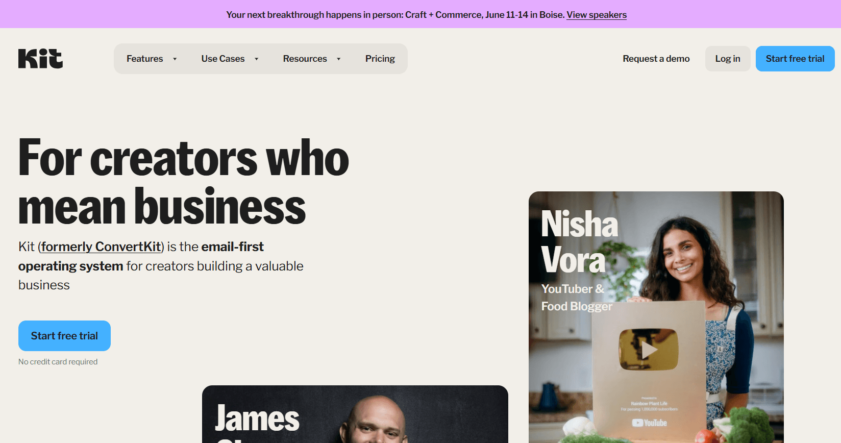 Best Email Marketing Tools for Small Businesses in 2025 4 ConvertKit Screenshot 04-2025