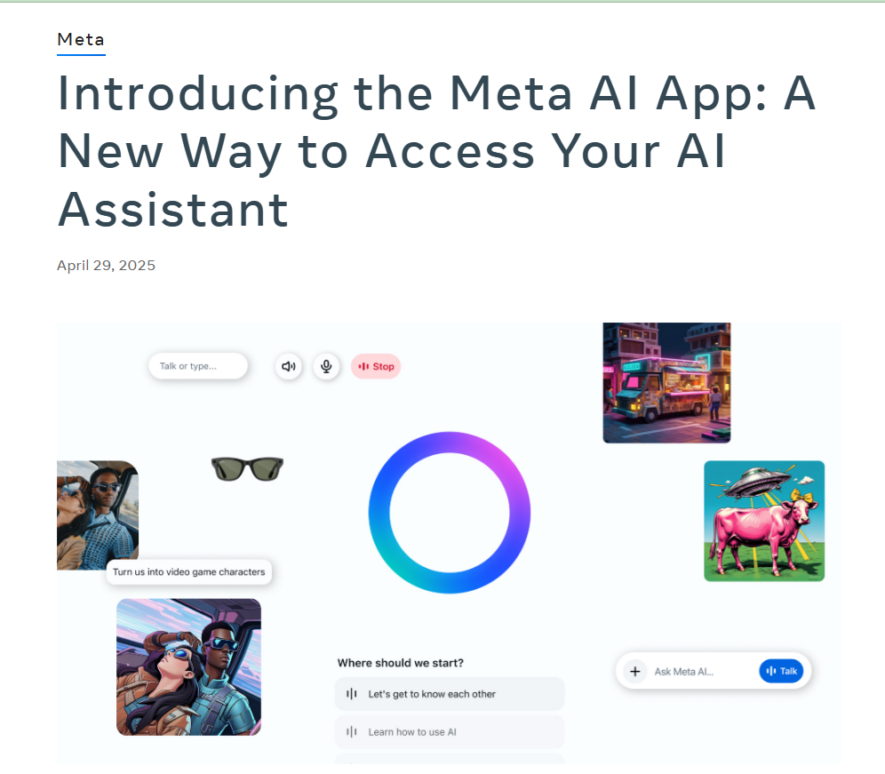 Meta Rolls Out Llama 4 — Marketers Shouldn’t Ignore the Shift 2 Meta AI Assistent Screenshot
